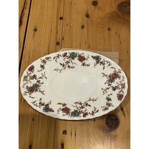 Minton Ancestral Bone China Gold 7” Rim Dessert Plate Saucer. S-376